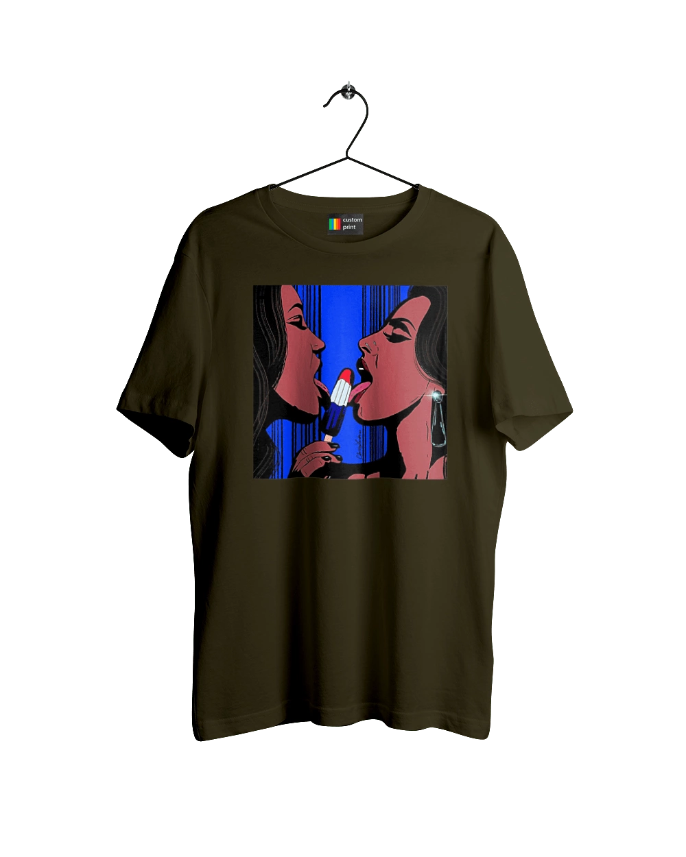 Girls Lick Ice Cream