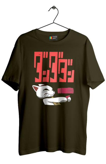 Футболка чоловіча з принтом "Дандадан Турбо бабка". Dandadan, turbo granny, yokai, аніме, дандадан, йокай, манга, турбо-бабка. 2070702