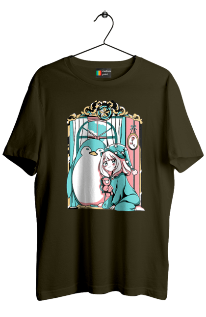 Футболка чоловіча з принтом "Сім'я шпигуна Аня". Spy x family, аниме, аня, йор, лойд, манга, сім я шпигуна. 2070702