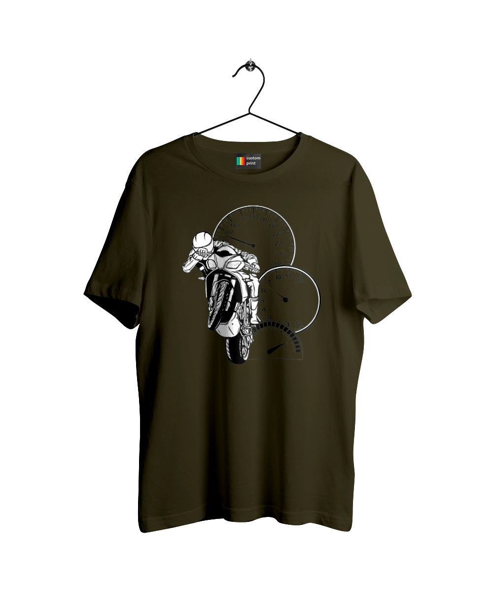 Мотоцикл Скорость Черный