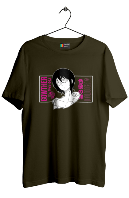 Men's t-shirt with prints Seven Deadly Sins Gowther. Adventures, anime, comedy, fantasy, gowther, manga, seven deadly sins. 2070702