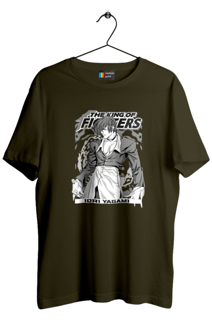 Men's t-shirt with prints The King of Fighters Iori Yagami. Game, iori yagami, king of fighters, rivals, video game. 2070702