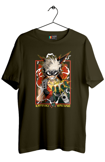 Men's t-shirt with prints My hero academy Bakugo. Anime, bakugo, katsuki, katsuki bakugo, manga, mga, my hero academy, yue academy. 2070702