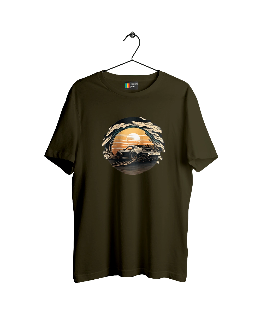 Додж на заході сонця