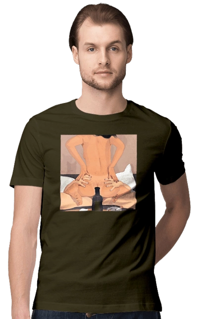 Гола Дівчина, Пляшка І Сигарети