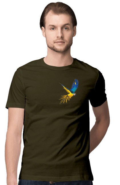 The parrot is Ukrainian