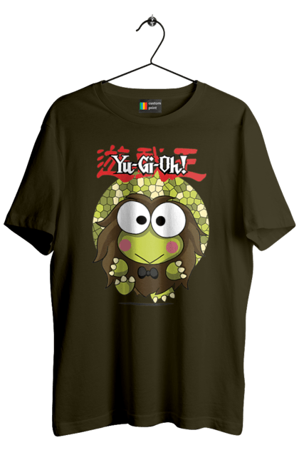 Men's t-shirt with prints Yu Gi Oh! Keroppi. Brand, character, hello kitty, keroppi, yu gi oh, yugio. 2070702