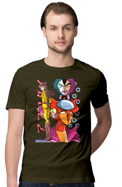 Футболка мужская с принтом Mazinger Z Афродита. Aphrodite, mazinger z, mecha, аниме, афродита, манга, меха, роботы. 2070702