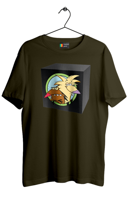 Футболка чоловіча з принтом "Black Box". Black box, бобер, боєприпас, коробка, повернись живим. 2070702