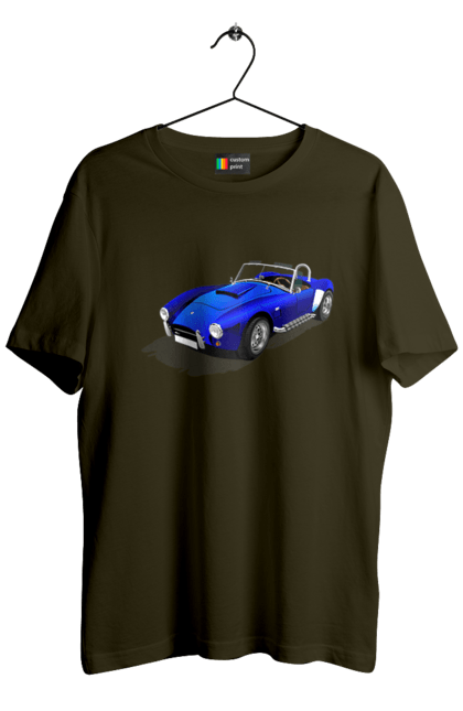 Men`s t-shirt with prints Car. Auto, car, classic, old, old machine. 2070702
