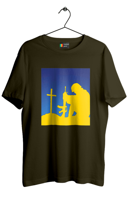 Футболка чоловіча з принтом "Патріот". Патриот, патриотизм, победа, свобода, украина, украинец. 2070702