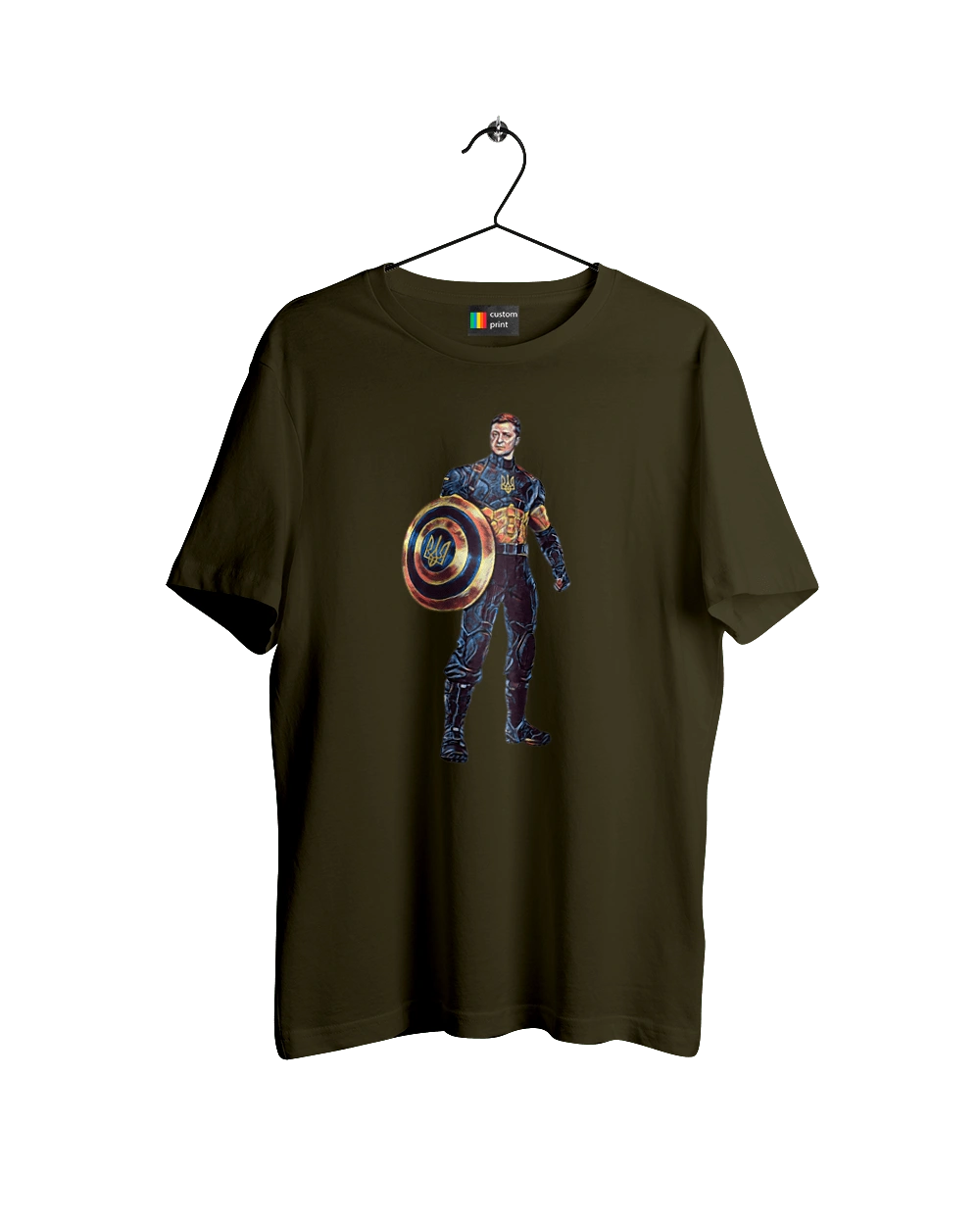 Captain Ukraine Zelensky art