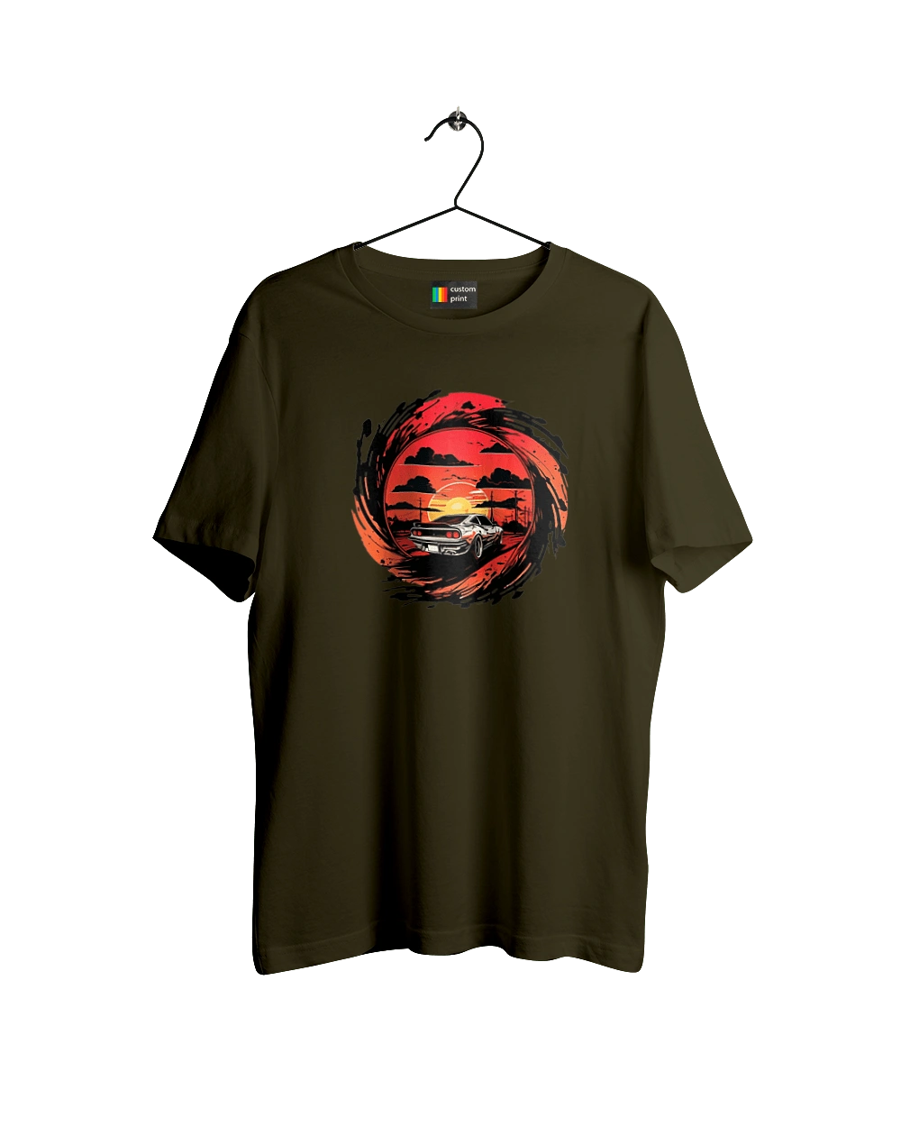 Феррарі на заході сонця