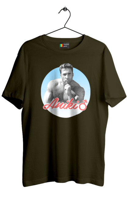 Футболка чоловіча з принтом "Біллі Херрінгтон". Аніки, біллі, біллі херрінгтон, гачі, гачімучі, гумор, прикольна, херрінгтон. 2070702