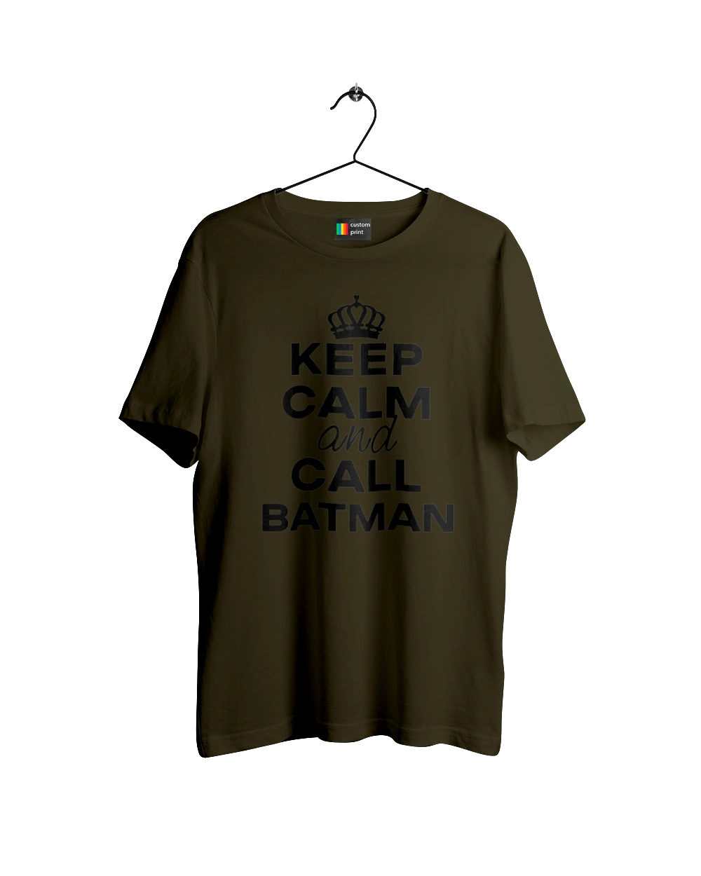 Keep Calm and Call Batman black
