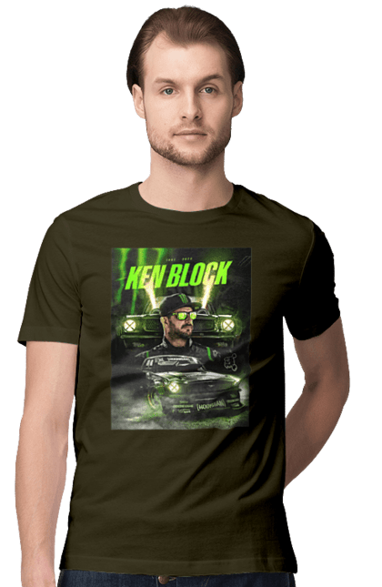 Men`s t-shirt with prints Ken Block. Ken block. 2070702