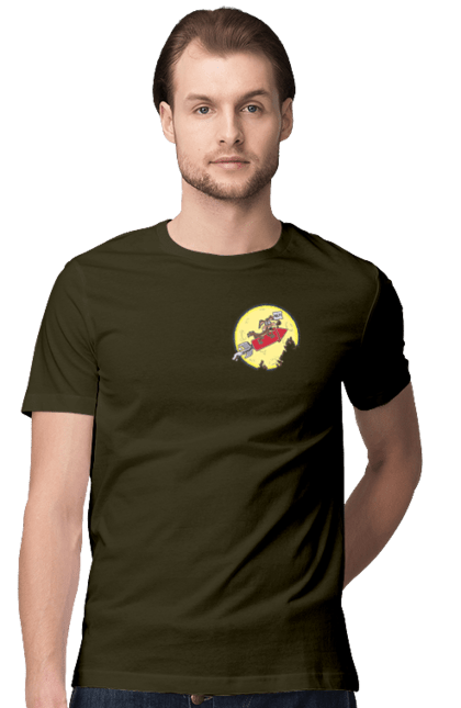 Футболка мужская с принтом Хитрый кайот. Антигерой, быстрый и смелый, вайли кайот, веселые мелодии, вилли, злодей, кайот, не чувствует боли, персонаж мультфильма, североамериканский кайот, уайли. 2070702