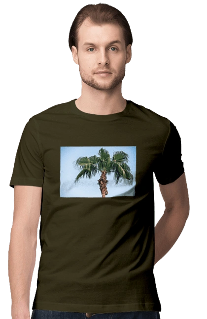 Пальма на тлі неба