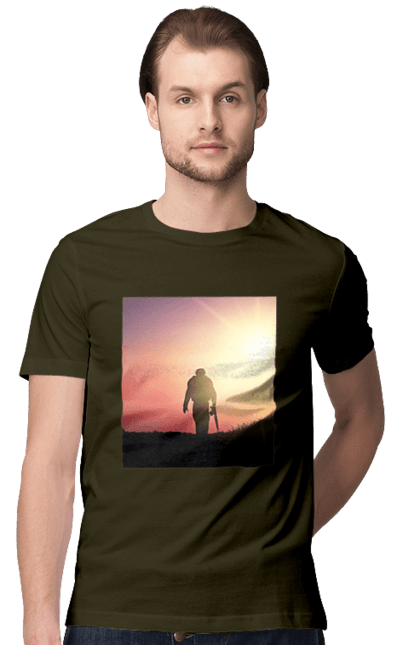 Футболка чоловіча з принтом "Патріот". Патриот, патриотизм, победа, украина, украинец. 2070702