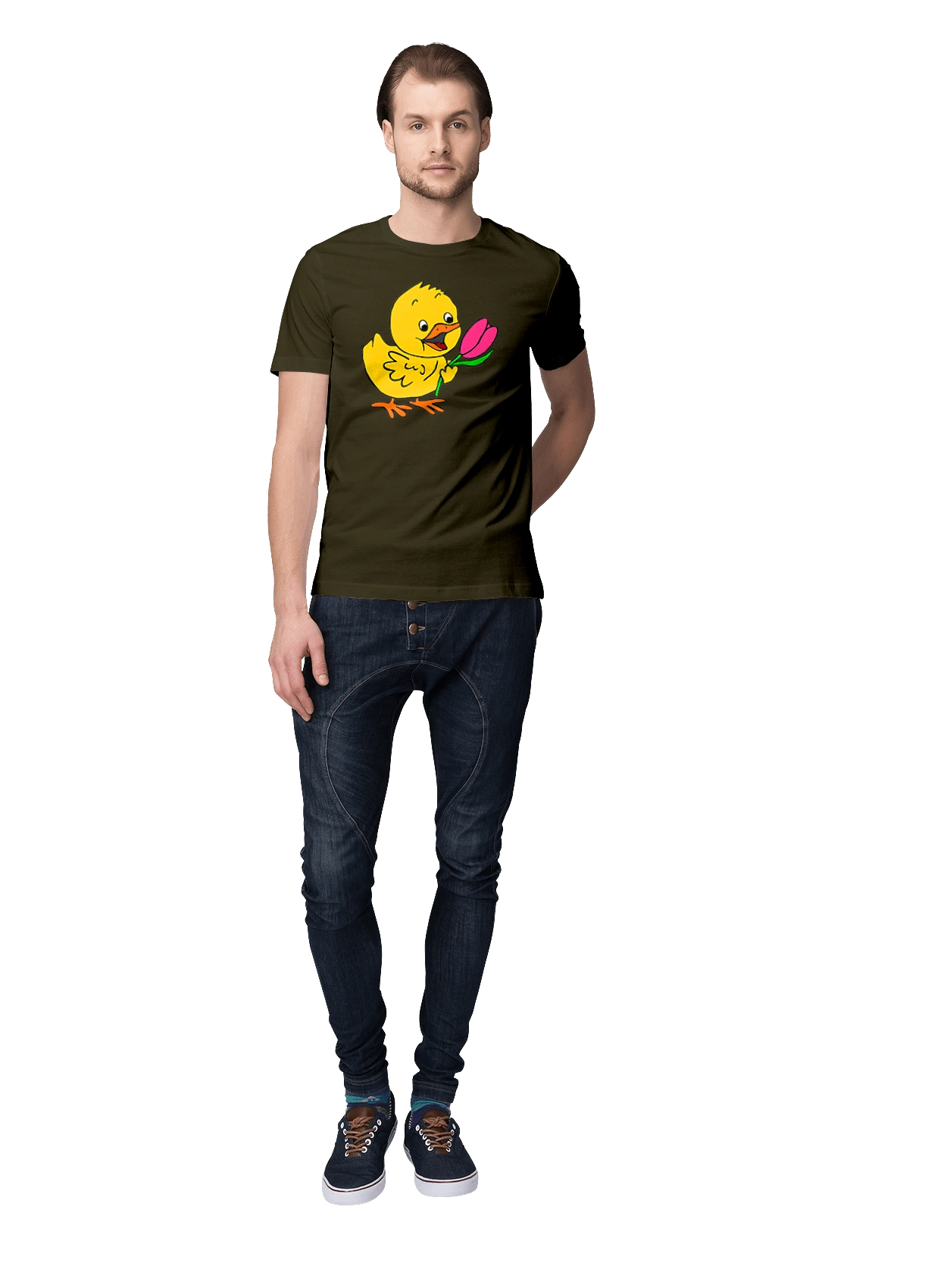 Chicken With A Tulip