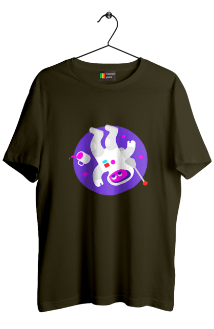 Футболка чоловіча з принтом "Космічний програміст". Angular, c, css, html, it, javascript, jquery, php, python, react, svelt, vue, айтишник, айті, гумор, код, кодувати, прогер, програміст, програмісти, ти ж, ти ж програміст, тиж програміст. 2070702