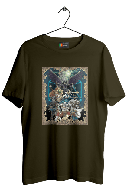 Футболка чоловіча з принтом "Легенда вокс машина". Вокс, вокс машина, машина, мультсериал, приключения, сериал, фентезі. 2070702