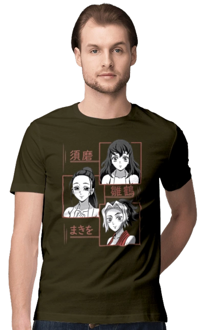 Demon Slayer Hinatsuru, Makio and Suma