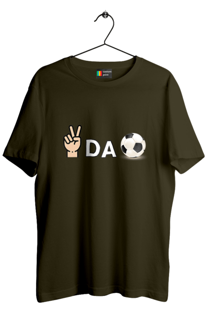 Футболка чоловіча з принтом "Ребус піс да бол". Гумор, мем, писдабол, прикольна, ребус, смішна. 2070702