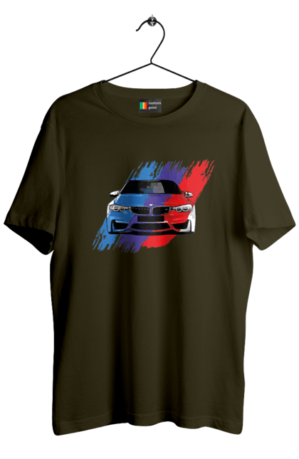Men`s t-shirt with prints BMW. Auto, bmw, bmw fan, fan club. 2070702