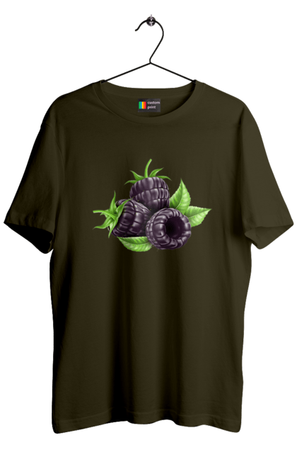 Men`s t-shirt with prints Blackberry. Berry, blackberry. 2070702