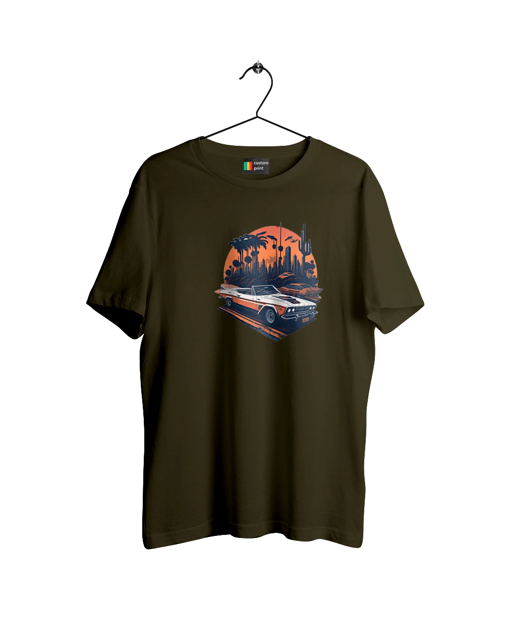 Гарне авто на закаті