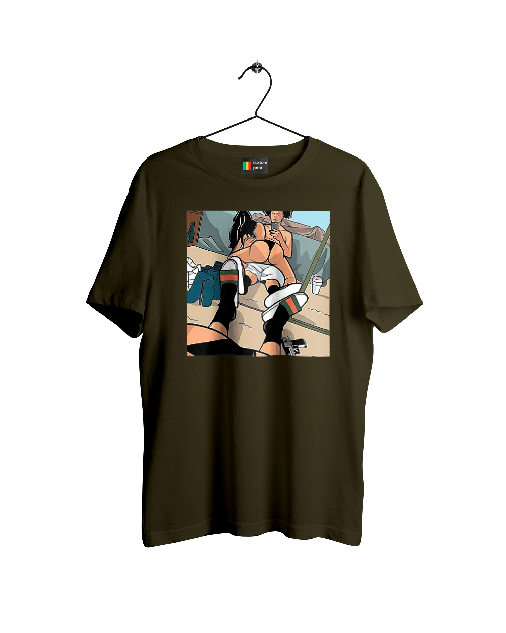 Голе Селфі У Дзеркалі