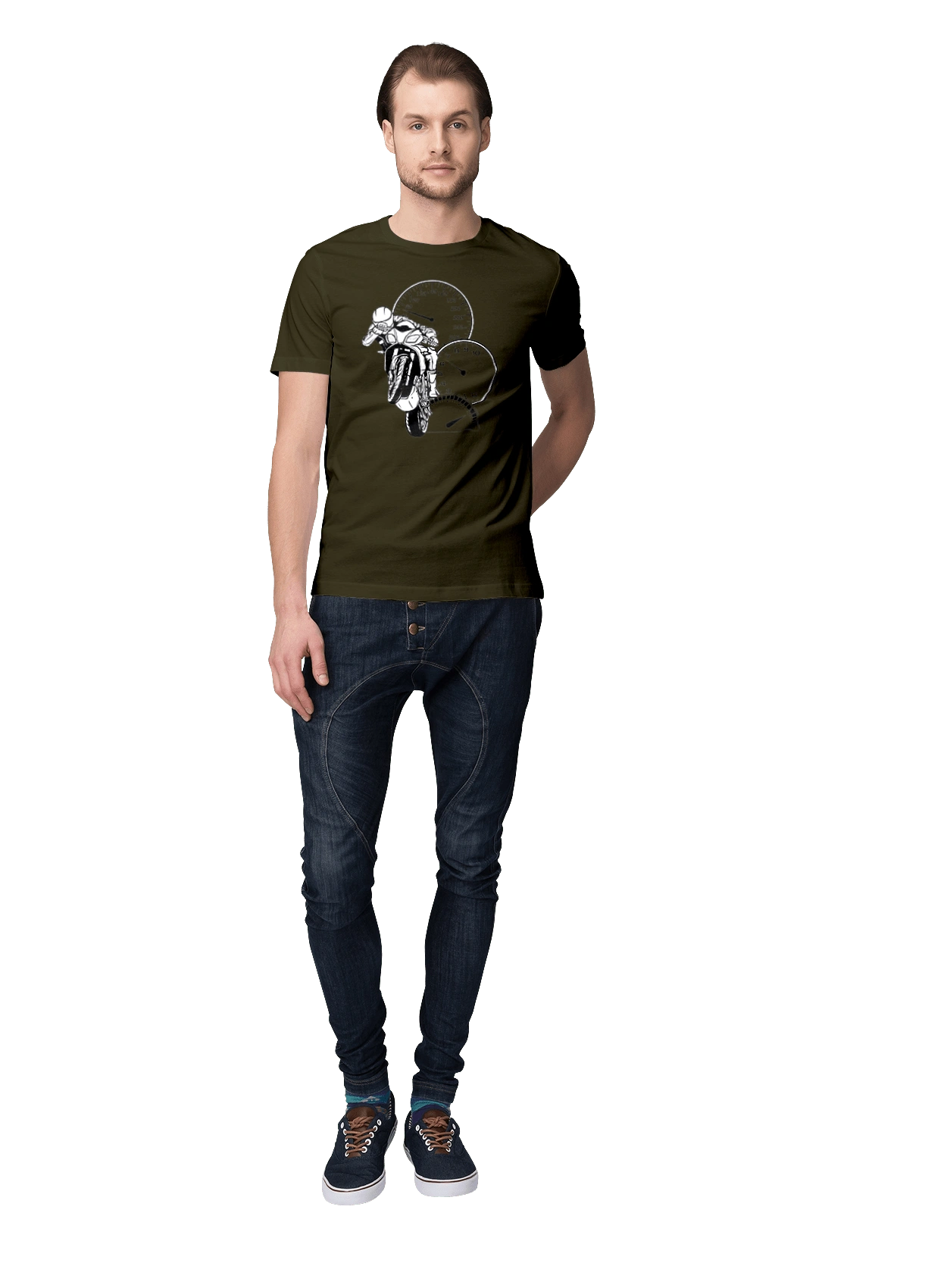 Мотоцикл Скорость Черный