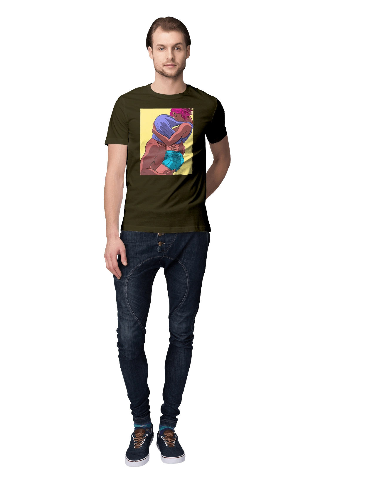 Man Under The T-Shirt In Girls