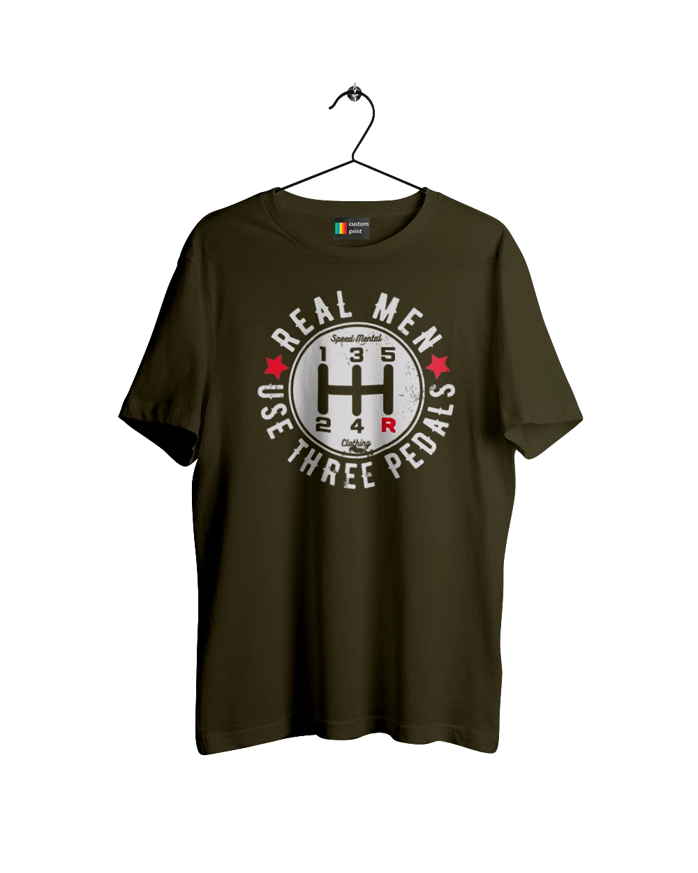 Real men use three pedals