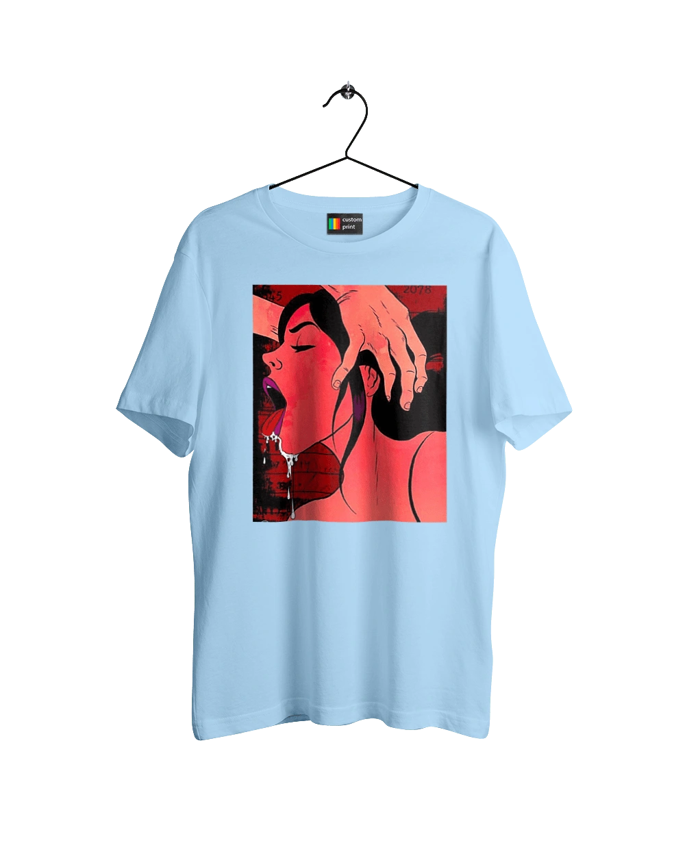 Girl Sucks With Saliva