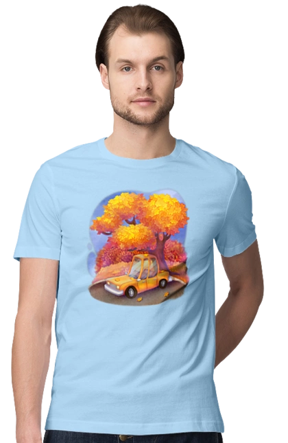 Осiнь Авто Дерево