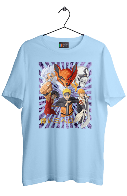 Men's t-shirt with prints Anime. Anime, fandom, light novel, manga. 2070702