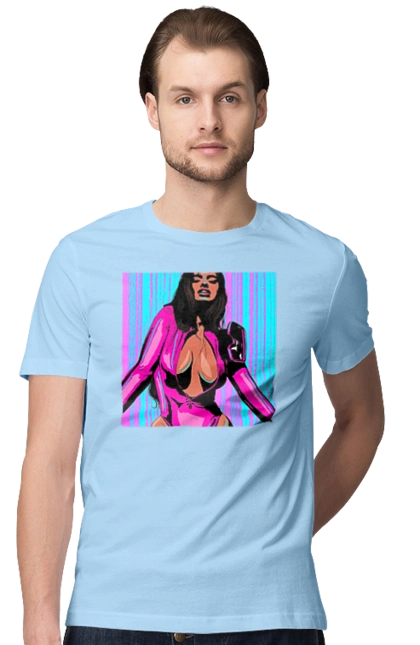 Girl With Deep Neckline