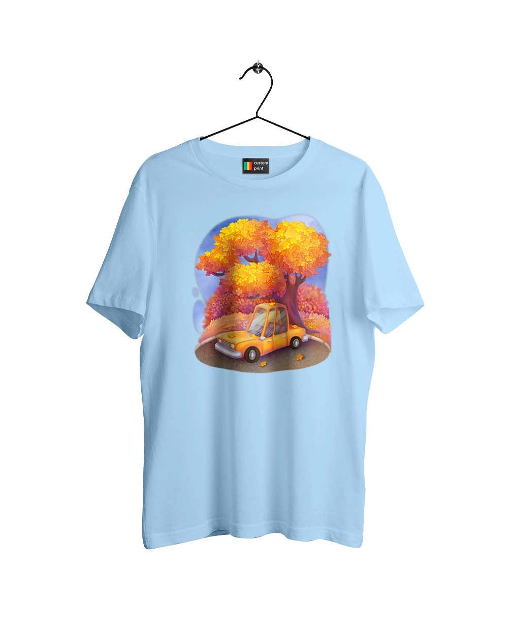 Осiнь Авто Дерево