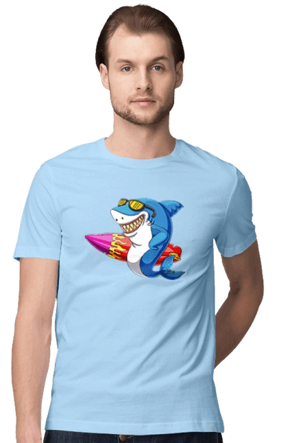 Акула В Очках С Серфингом