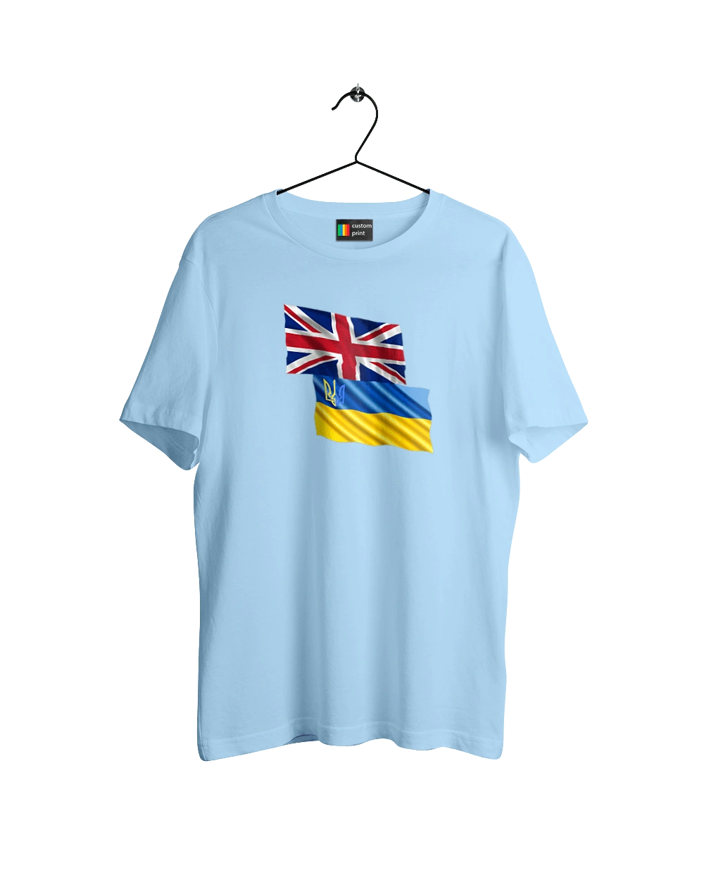 Flag United Kingdom, Flag Ukraine, Support Ukraine