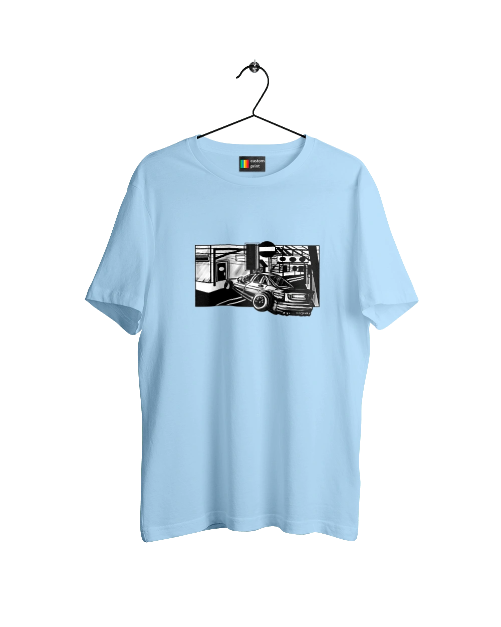 Dangerous Car on the roads of the streets