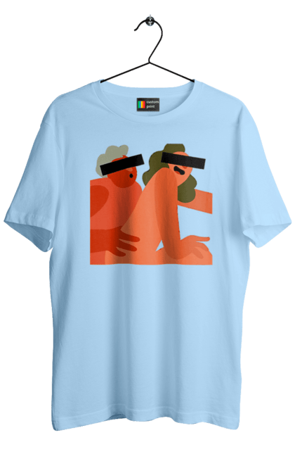 Футболка чоловіча з принтом "Кохання та прихована камера". Prikol, smex, гумор, дружба, жуйка, любов, мир, нас не впізнають, прихована камера, секс. 2070702