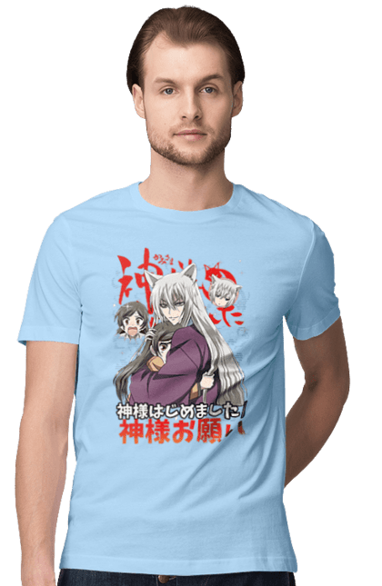 Men's t-shirt with prints Kamisama Kiss Tomoe. Anime, kamisama, kamisama kiss, manga, tomoe. 2070702