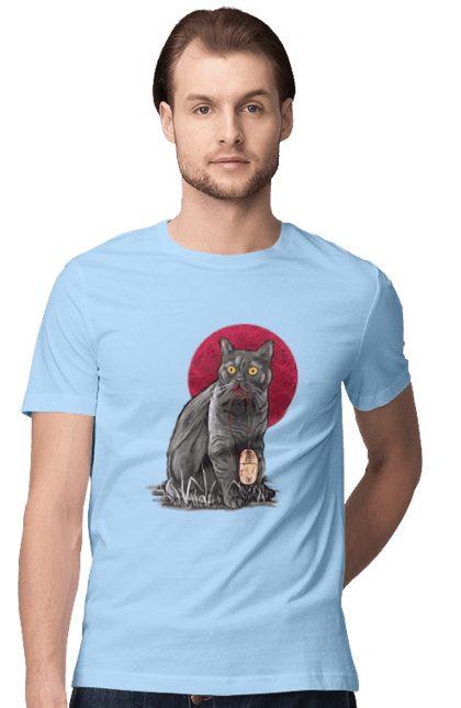 Футболка чоловіча з принтом "Кот програміст та мишка 404 День програміста". 404, andoid, aws, backend, c++, cloud, css, data, dev, devops, frontend, git, github, go, golang, google, html, ios, java, jquery, js, linux, nodejs, php, python, react, science, script, web, ай ті, айтішник, геймер, гик, кит, клавиши, код, комп, мем, мишка, ошибка, пародия, програміст, смешное, хакер. 2070702