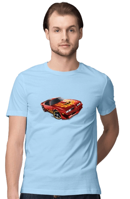 Машина красная, скоростная