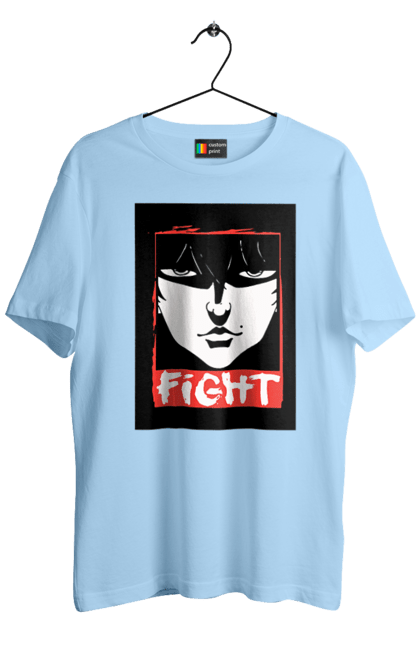 Men's t-shirt with prints Hanma Baki. Anime, baki fighter, hanma baki, manga, martial arts, tv series. 2070702