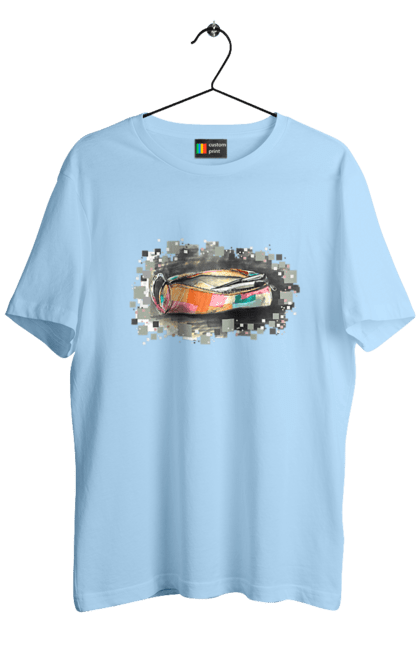 Футболка чоловіча з принтом "Пенал Авторський малюнок". Ексклюзив, канцтовари, малюнок, малюнок від руки, олівець, пенал, ручка, школа. 2070702