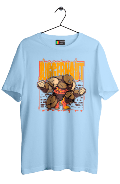 Men's t-shirt with prints Juggernaut. Cain marko, comic, juggernaut, marvel, marvel comics. 2070702